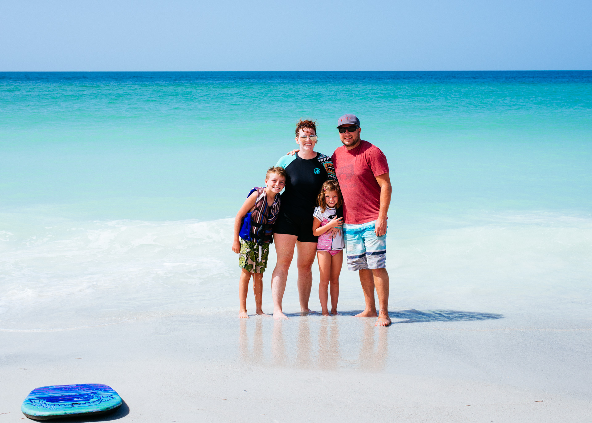 Bradenton Beach, Travel, Anna Maria Island, Family at the beach
